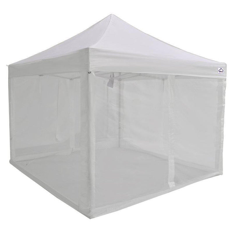 Screen Room Mesh Side Walls for 10x10 Pop up Canopy (SIDEWALLS ONLY)