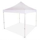 10x10 Industrial Aluminum Pop up Canopy Tent with Roller Bag - ML