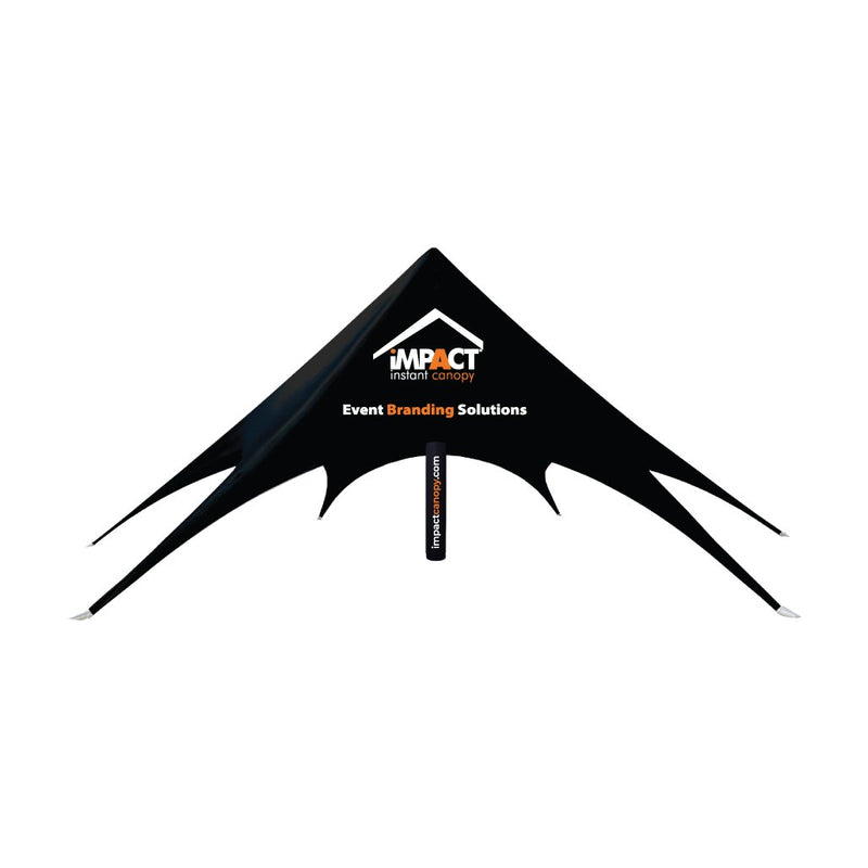 Custom Printed Impact Air Star Inflatable Pole Spider Canopy