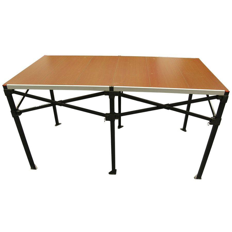 Commercial Grade Folding Display Table with Rolling Transport Case