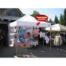 10x10 Alumix Pop Up Coropy Tente Tente latérale et auvent