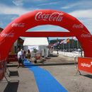 Custom Printed Impact Air Round Inflatable Arch