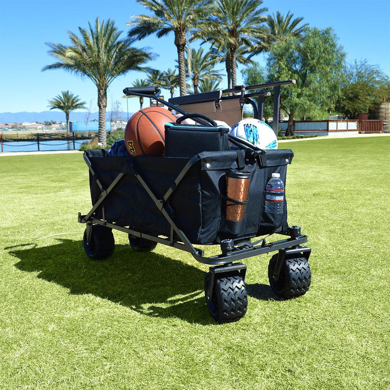 All-Terrain Folding Wagon Collapsible Beach Cart - Standard Size