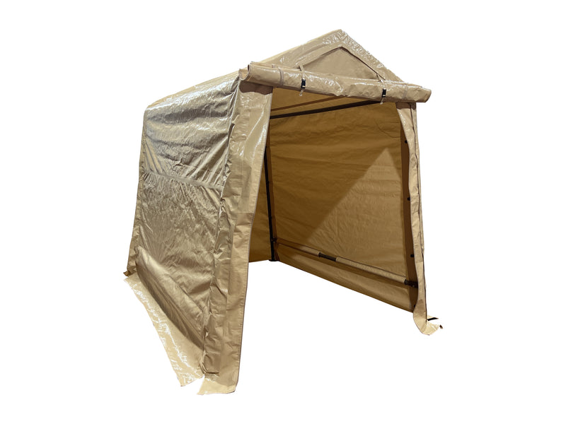 SHED PORTABLE 6X8 -TAN