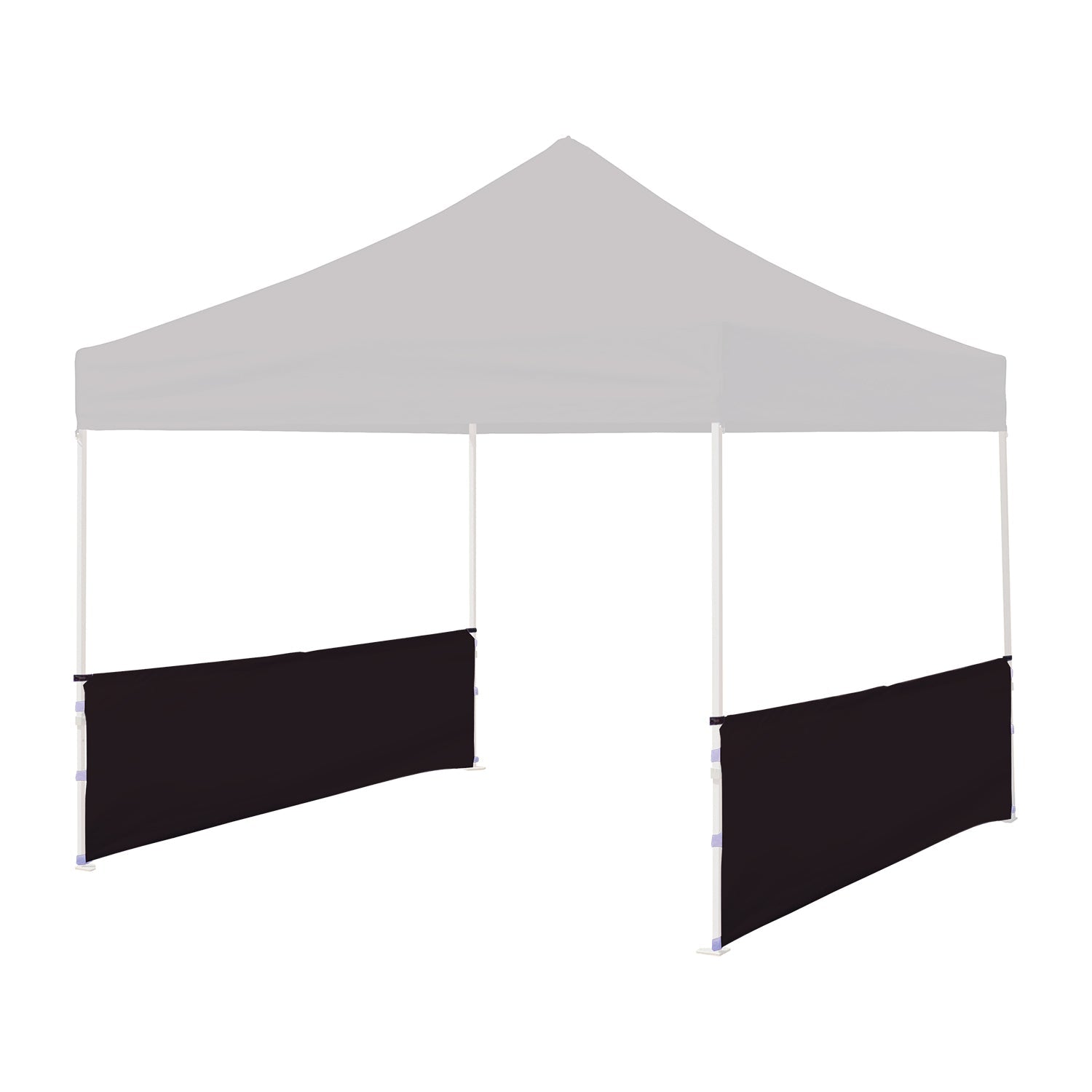 Solid Color 5', 8', 10' Half Walls (set of 2)
