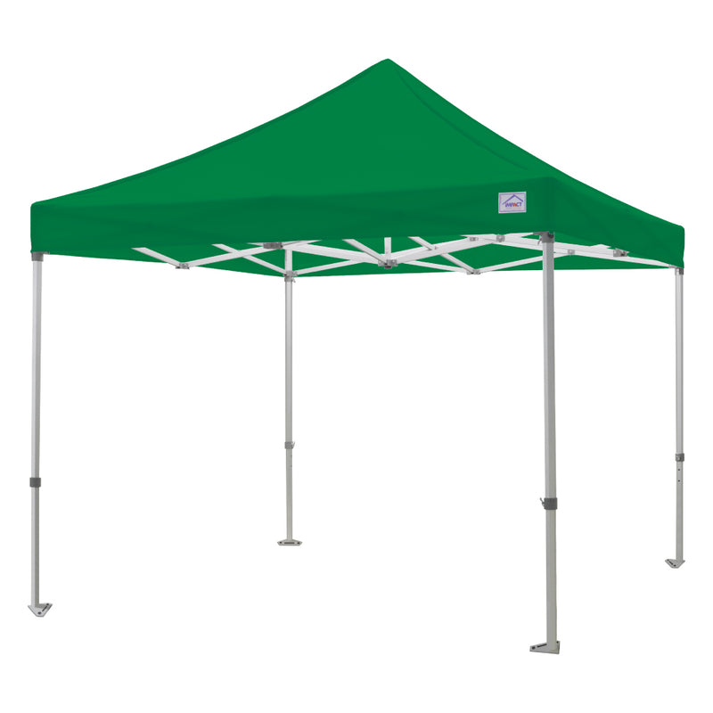 10x10 Industrial Aluminum Pop up Canopy Tent with Roller Bag - ML