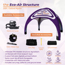 Structure de tente à canopée gonflable à dôme éco personnalisé