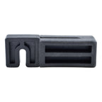 10′ Rail Skirt Half Wall Hardware Bar Assembly – Fits Impact M or Hexagon Size– 1 7/8″