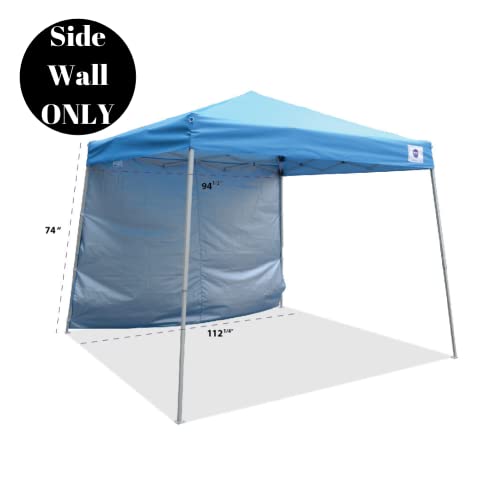 Paroi latérale de la tente à canopée pop-up uniquement - s'adapte à un cadre de jambe inclinable