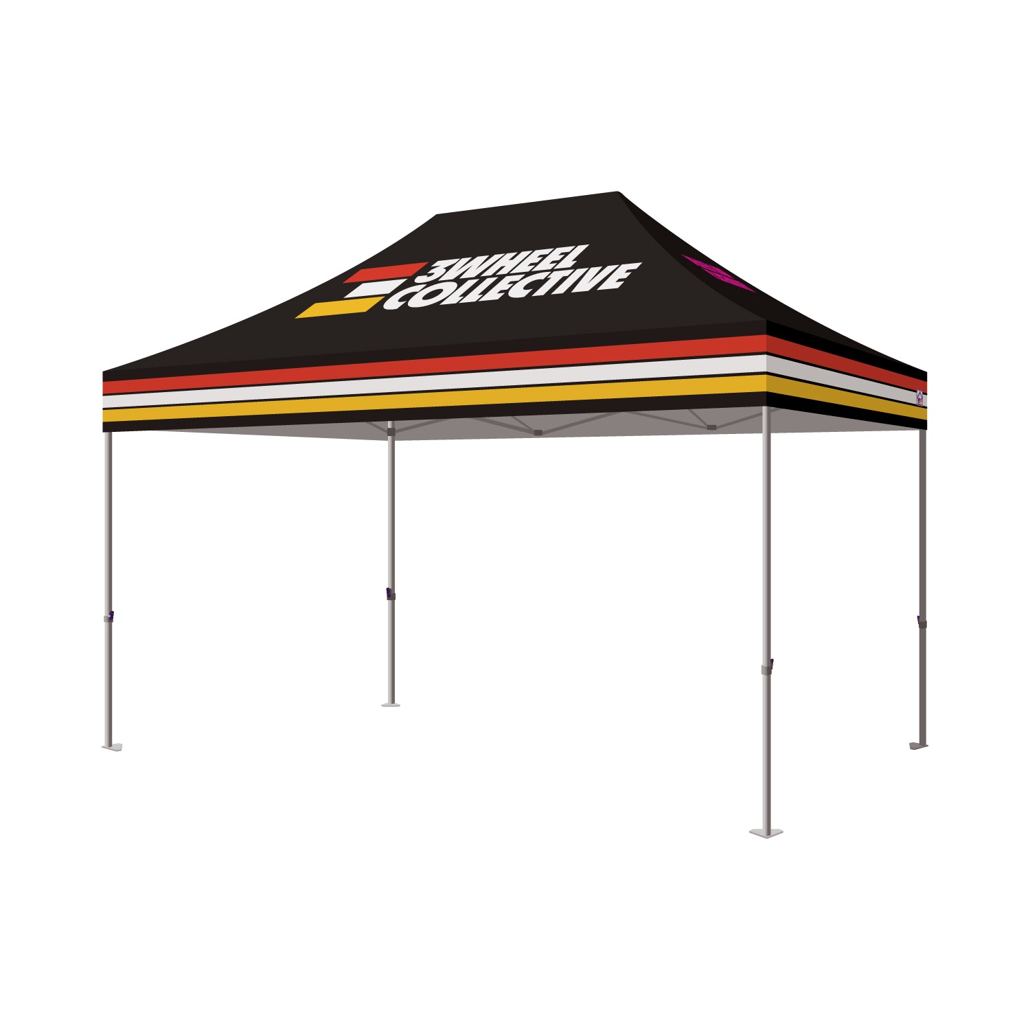 10x15 CAN-AM 3Wheel Collection Branded Canopy Kit