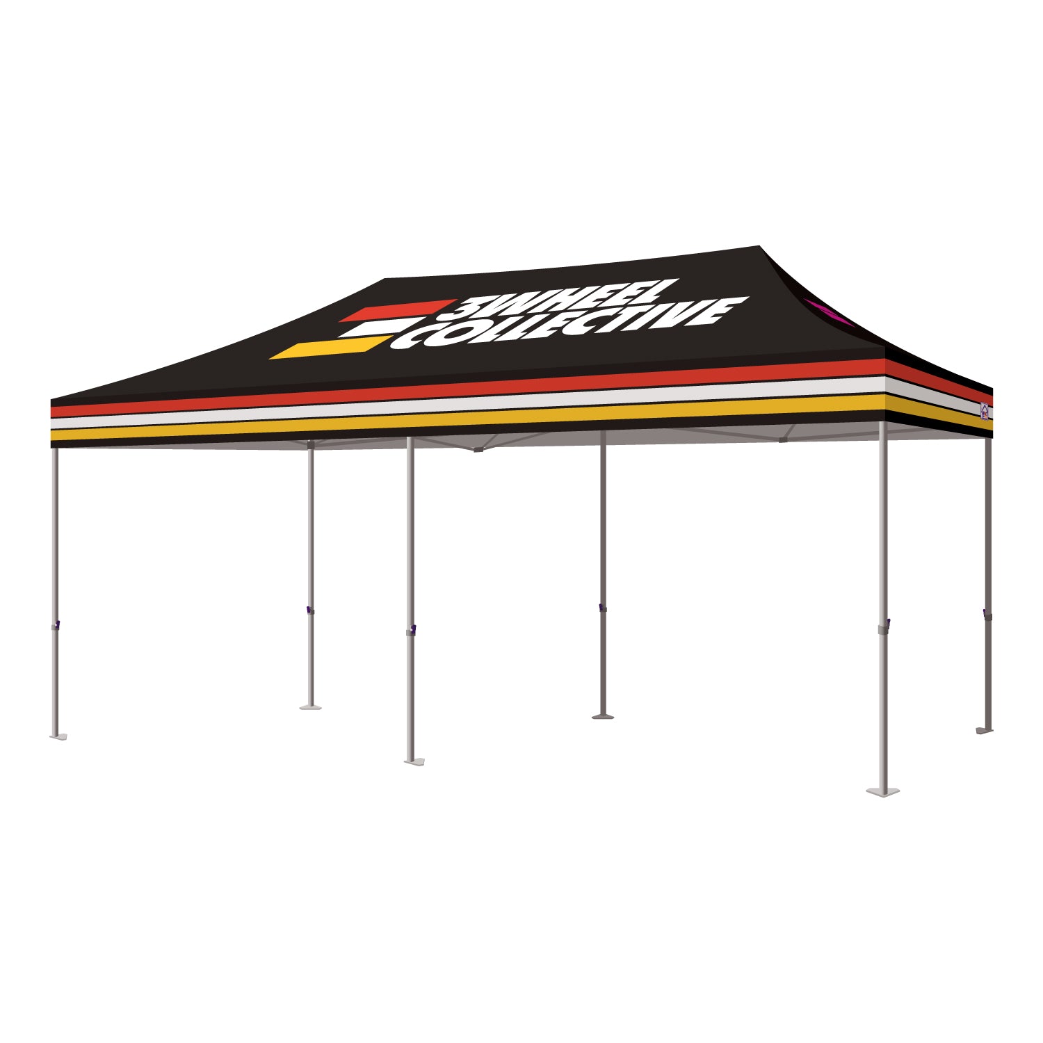 10x20 CAN-AM 3Wheel Collection Branded Canopy Kit