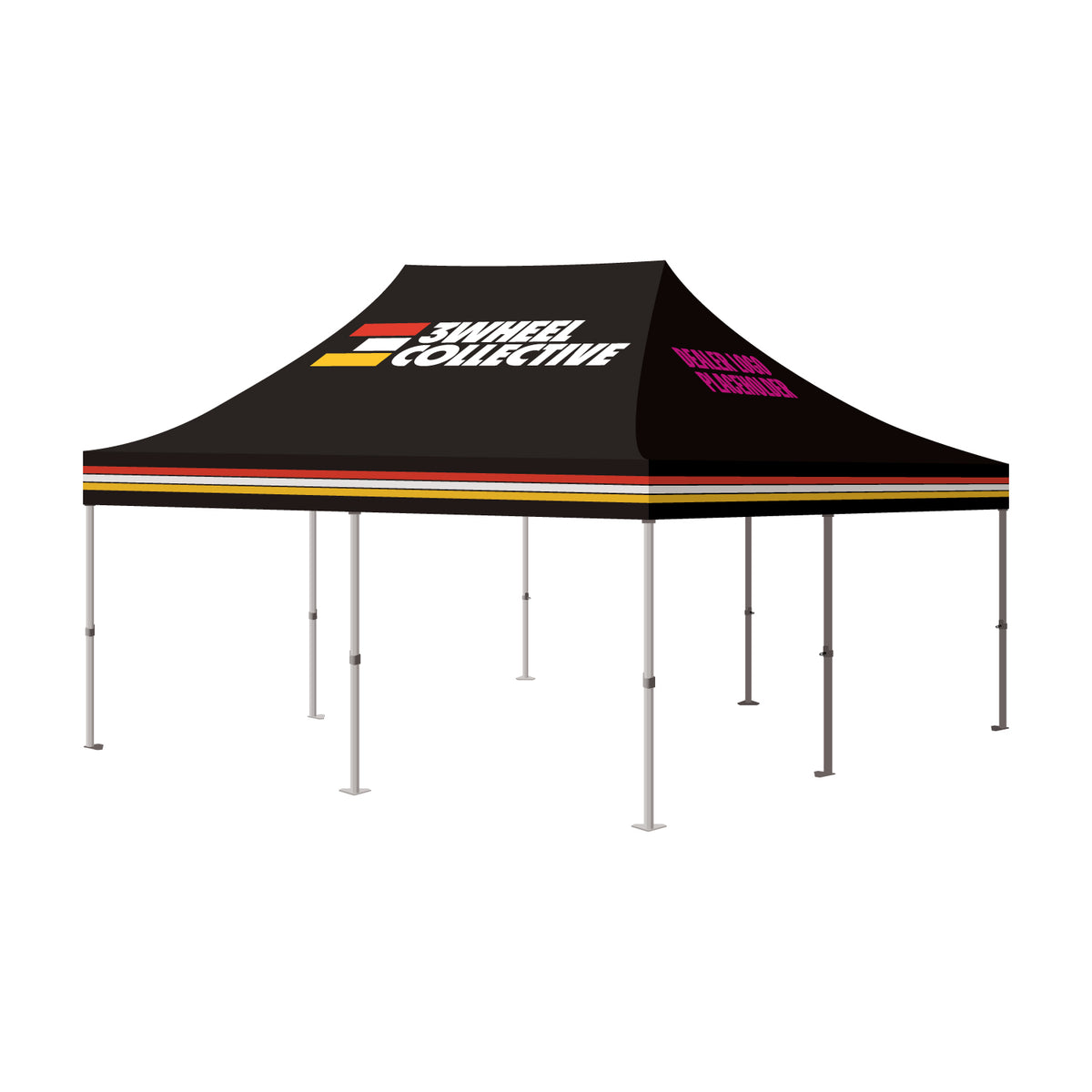 20x20 CAN-AM 3Wheel Collection Branded Canopy Kit