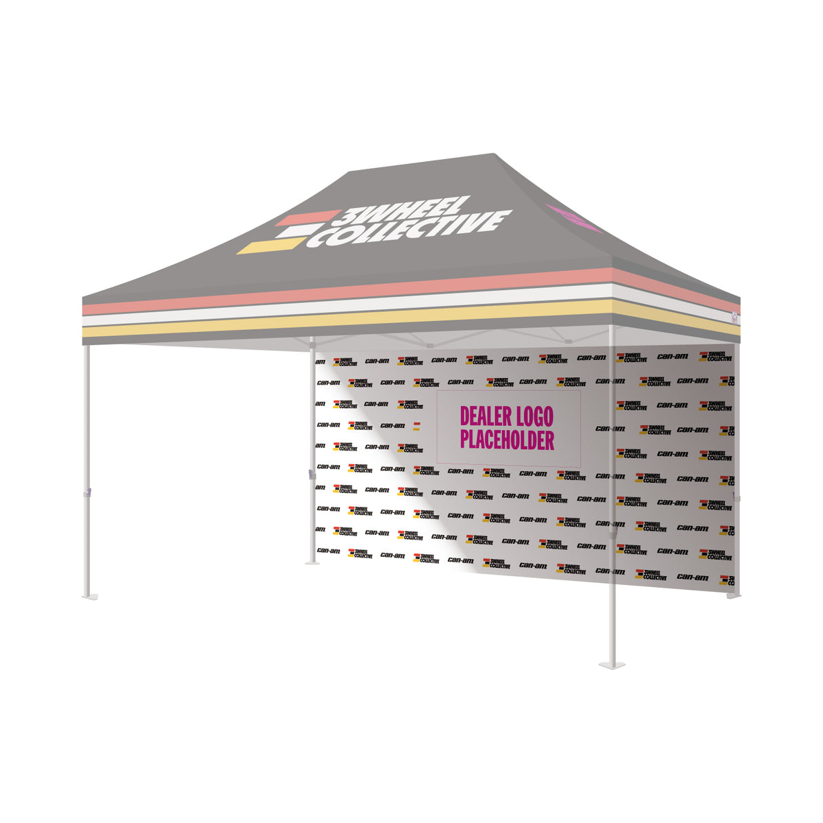 CAN-AM 3Wheel Collection Branded Side Wall