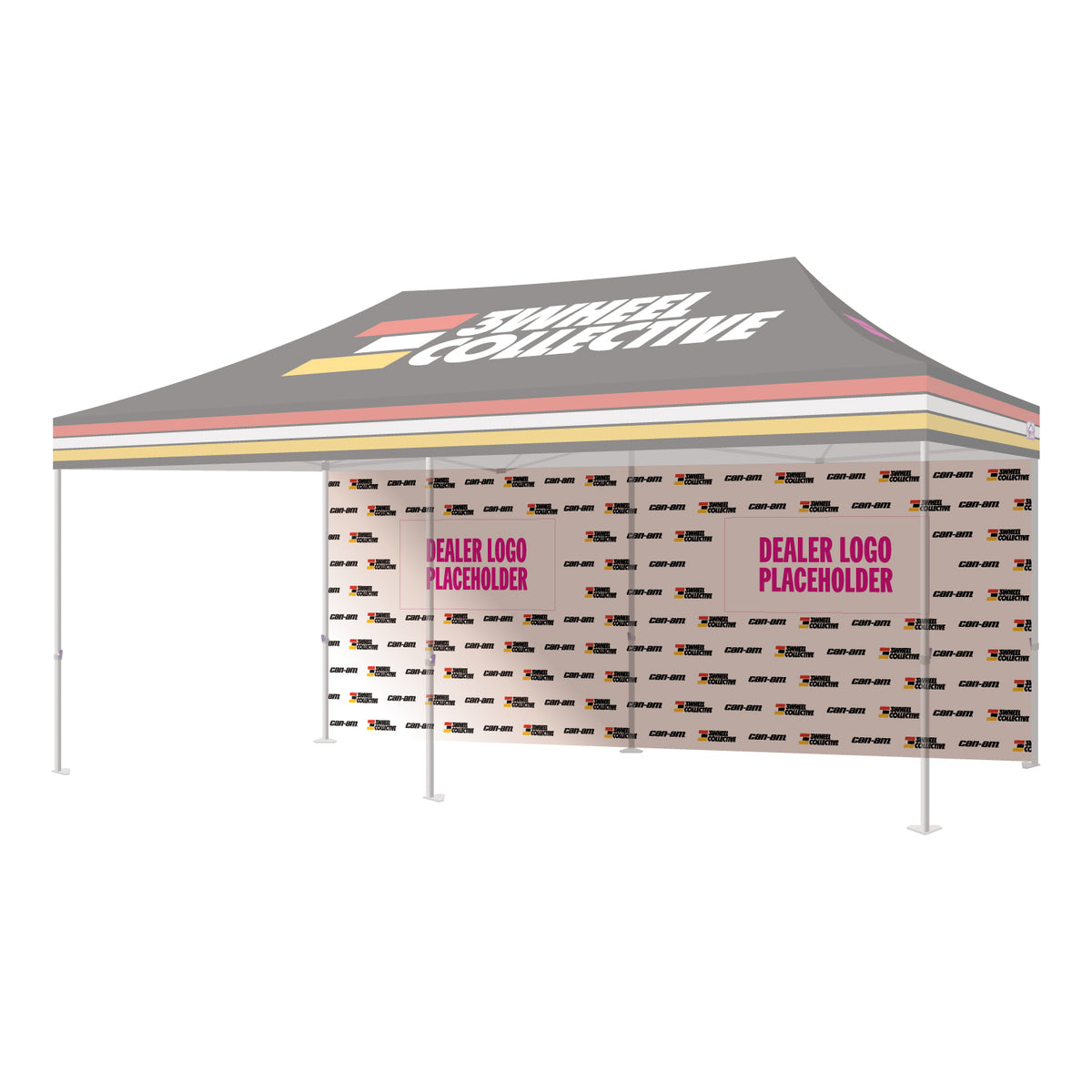 CAN-AM 3Wheel Collection Branded Side Wall