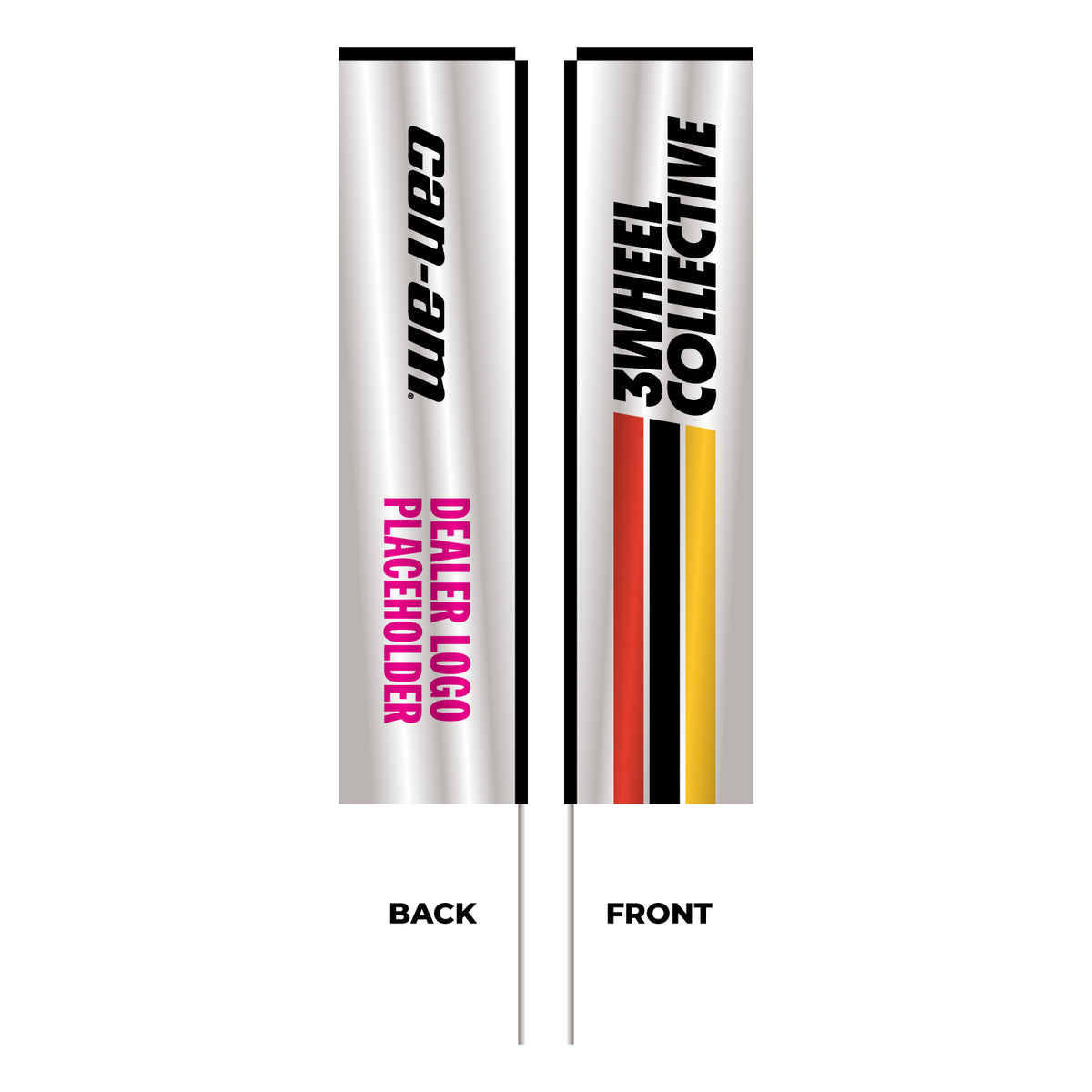 CAN-AM 3Wheel Collection Branded Sky Flag