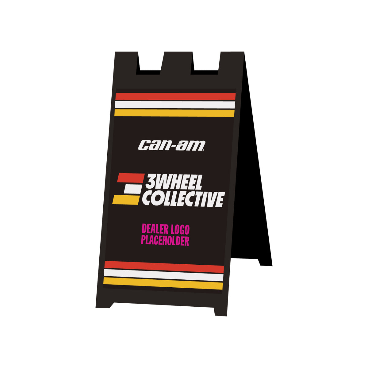 CAN-AM 3Wheel Collection Branded Sandwich Board