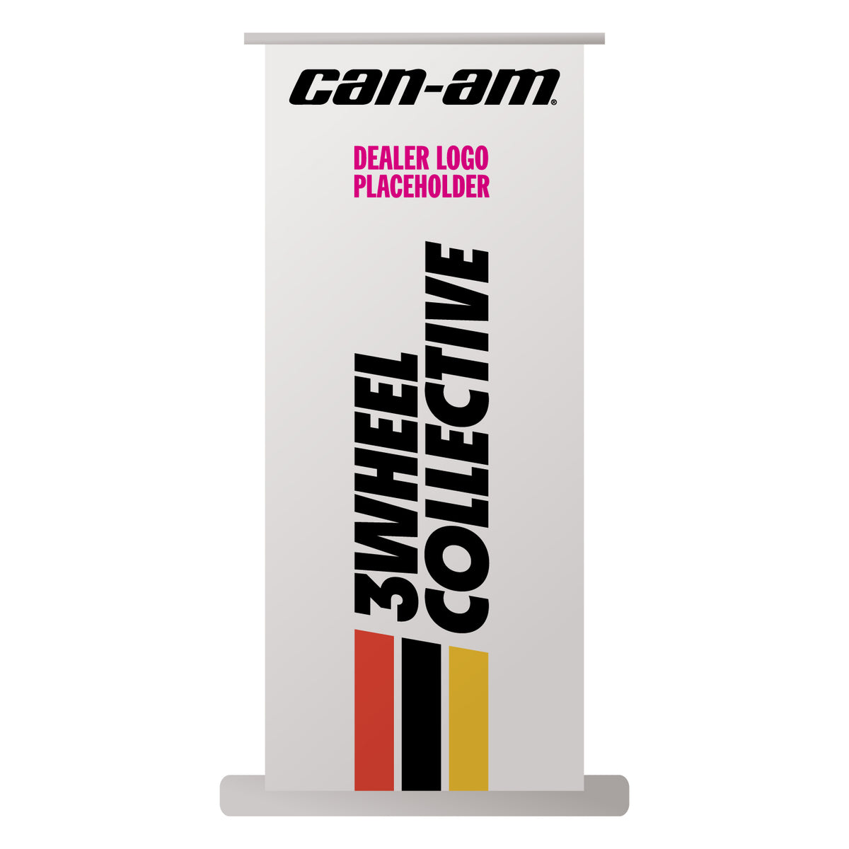 CAN-AM 3Wheel Collection Branded Rollup Banner