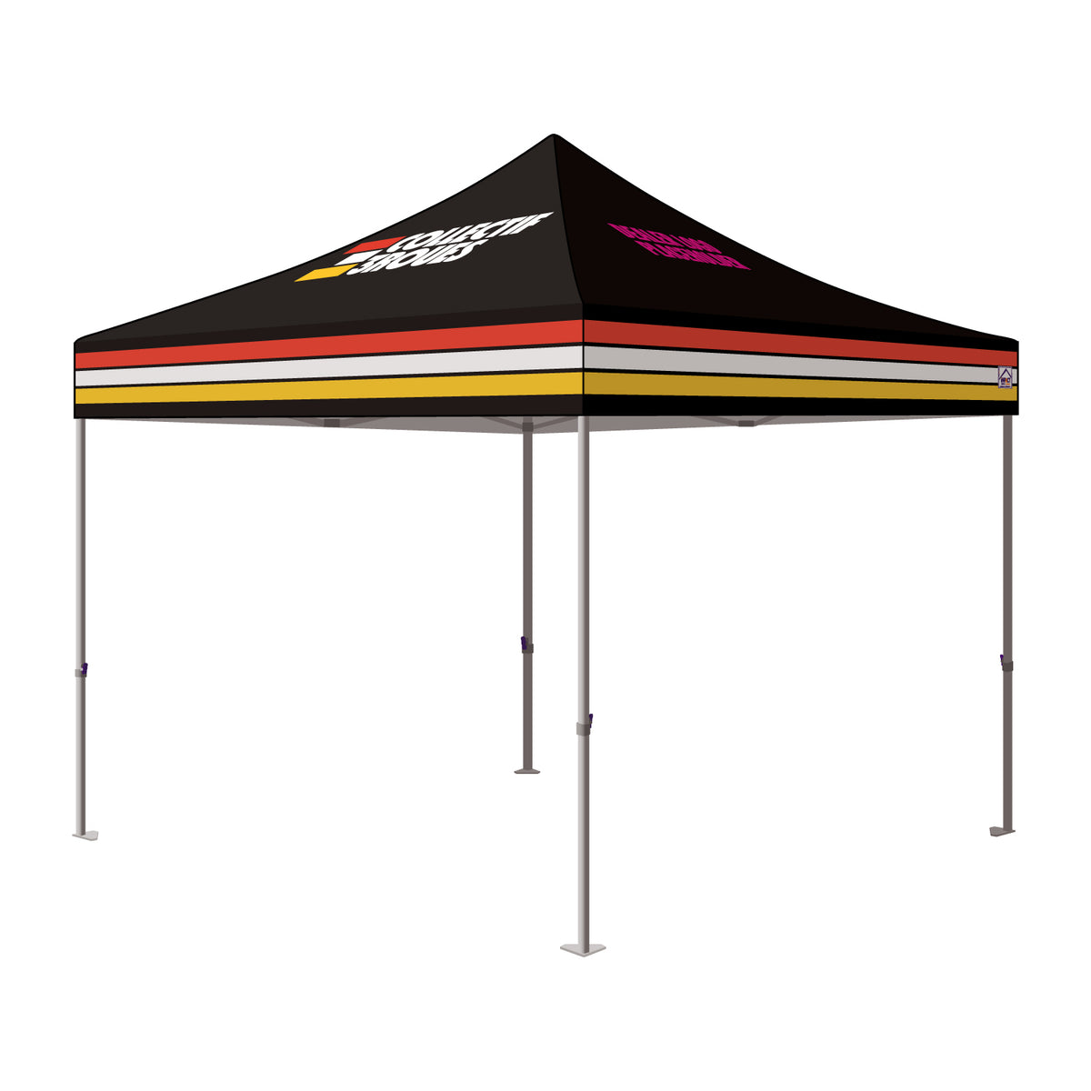 Chapiteau 10x10 CAN-AM Collectif 3Roues – Ensemble personnalisé