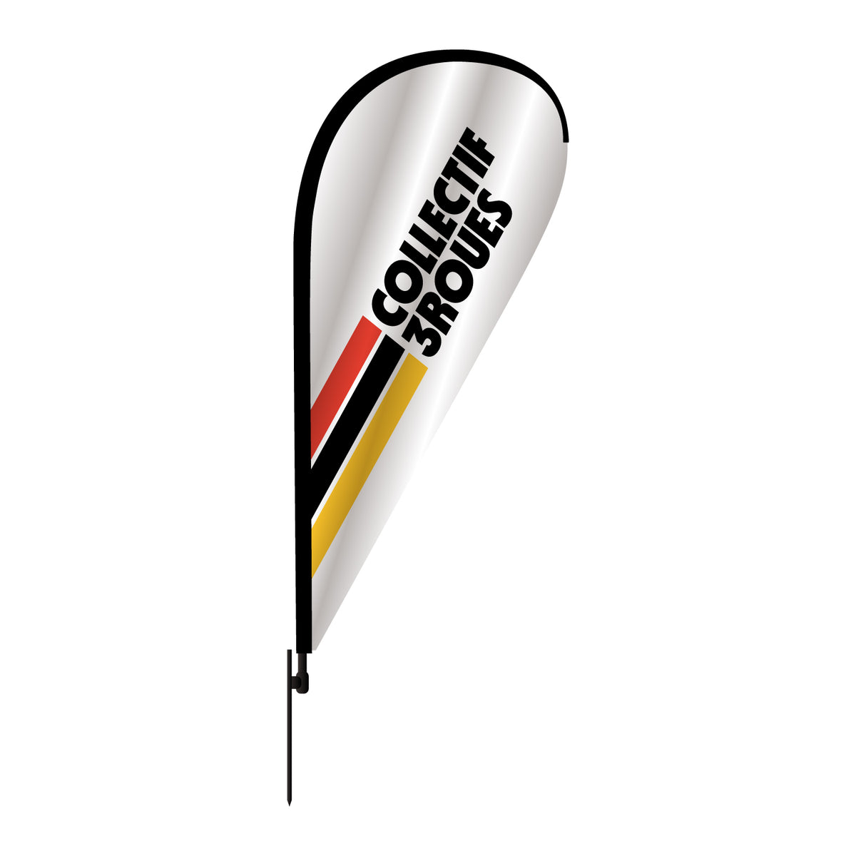 Drapeau CAN-AM Collectif 3Roues – Format lame, personnalisé