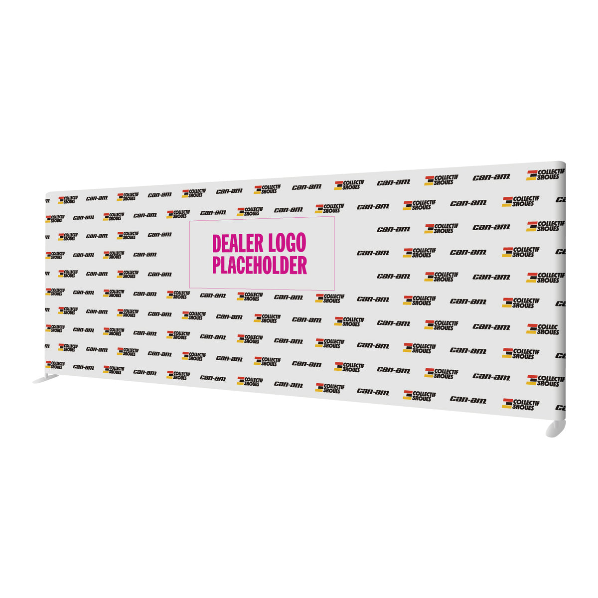 Mur promotionnel CAN-AM Collectif 3Roues – Personnalisé