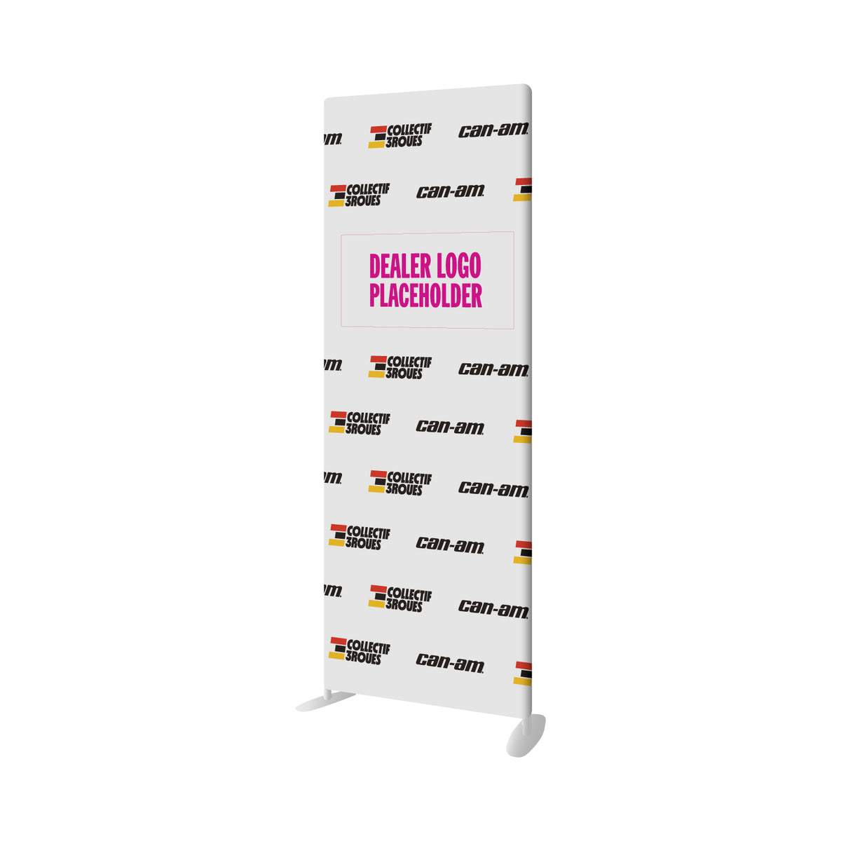 Mur promotionnel CAN-AM Collectif 3Roues – Personnalisé