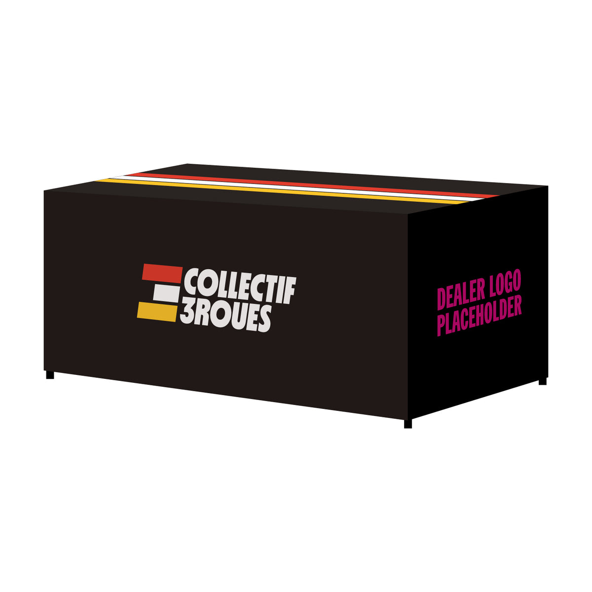 Nappe CAN-AM Collectif 3Roues personnalisée – Ajustée