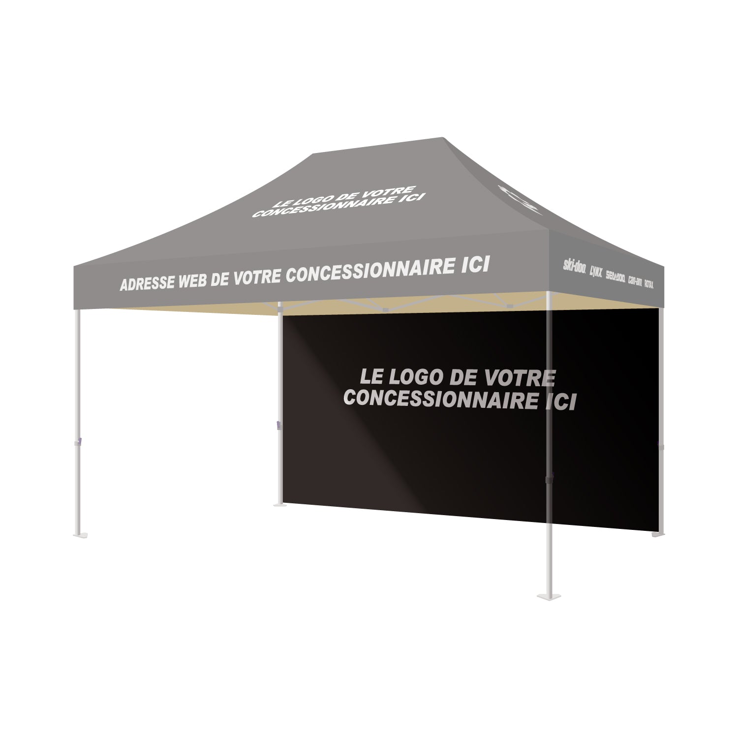 Mur Latéral BRP - Personnalisé
