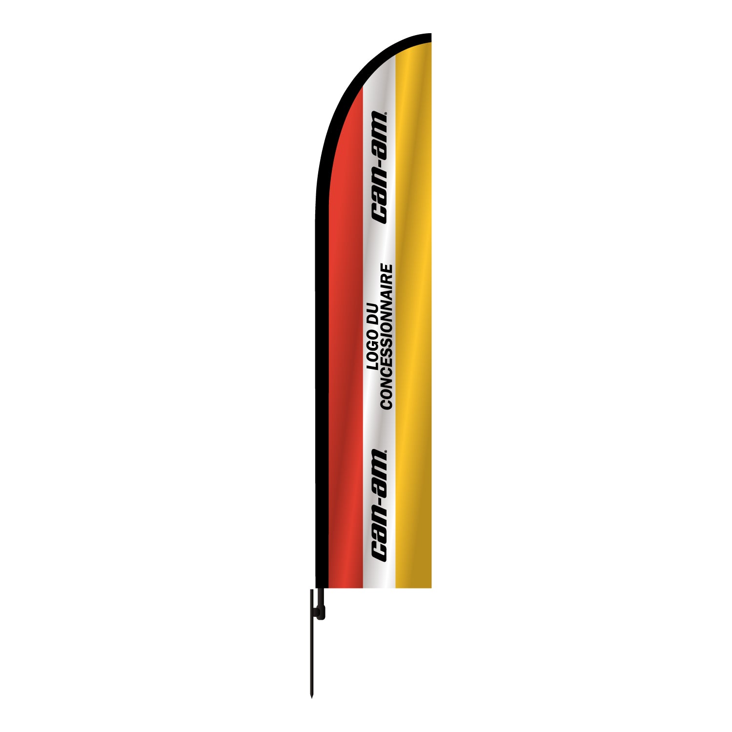 Drapeau BRP - Format Aile, Personnalisé