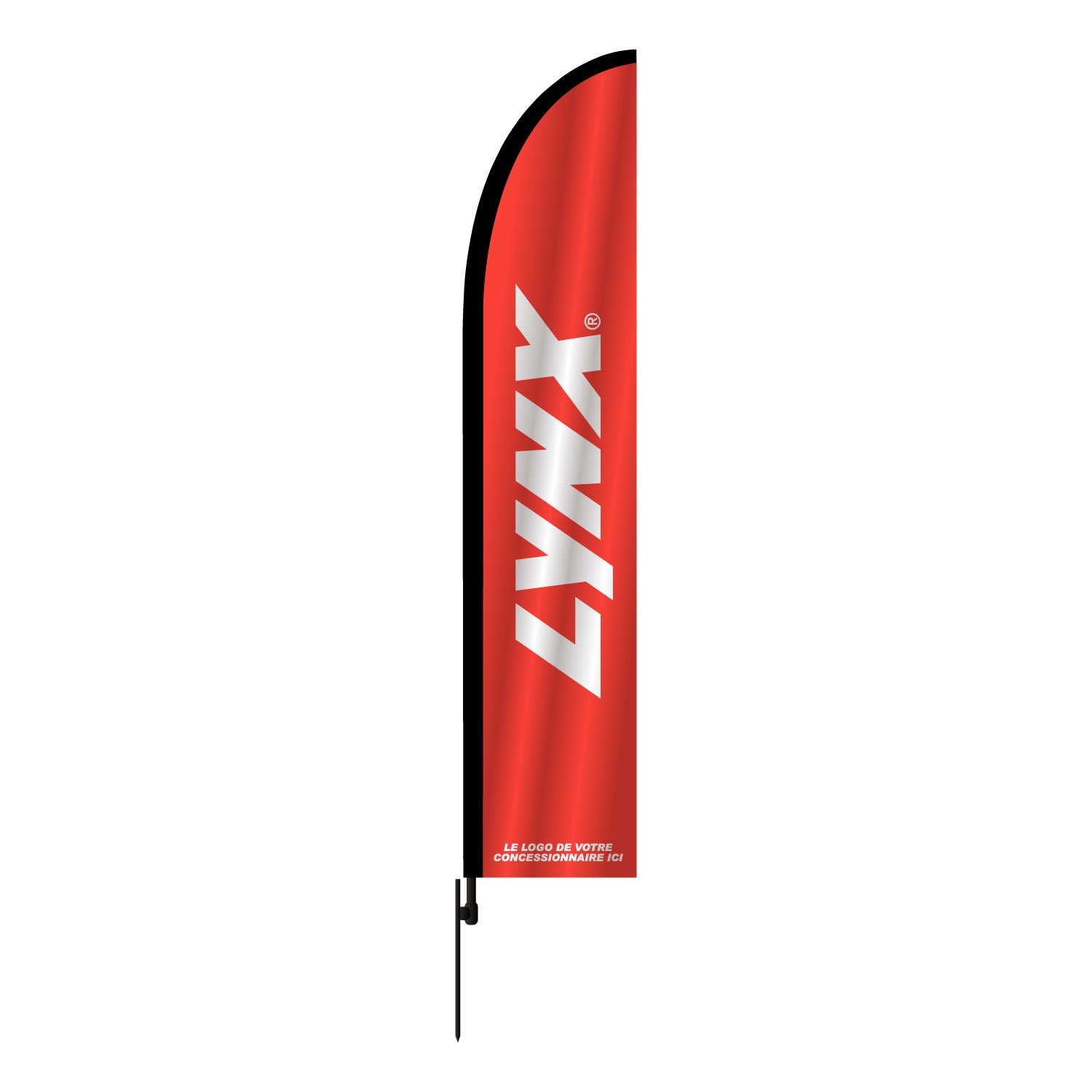 Drapeau BRP - Format Aile, Personnalisé
