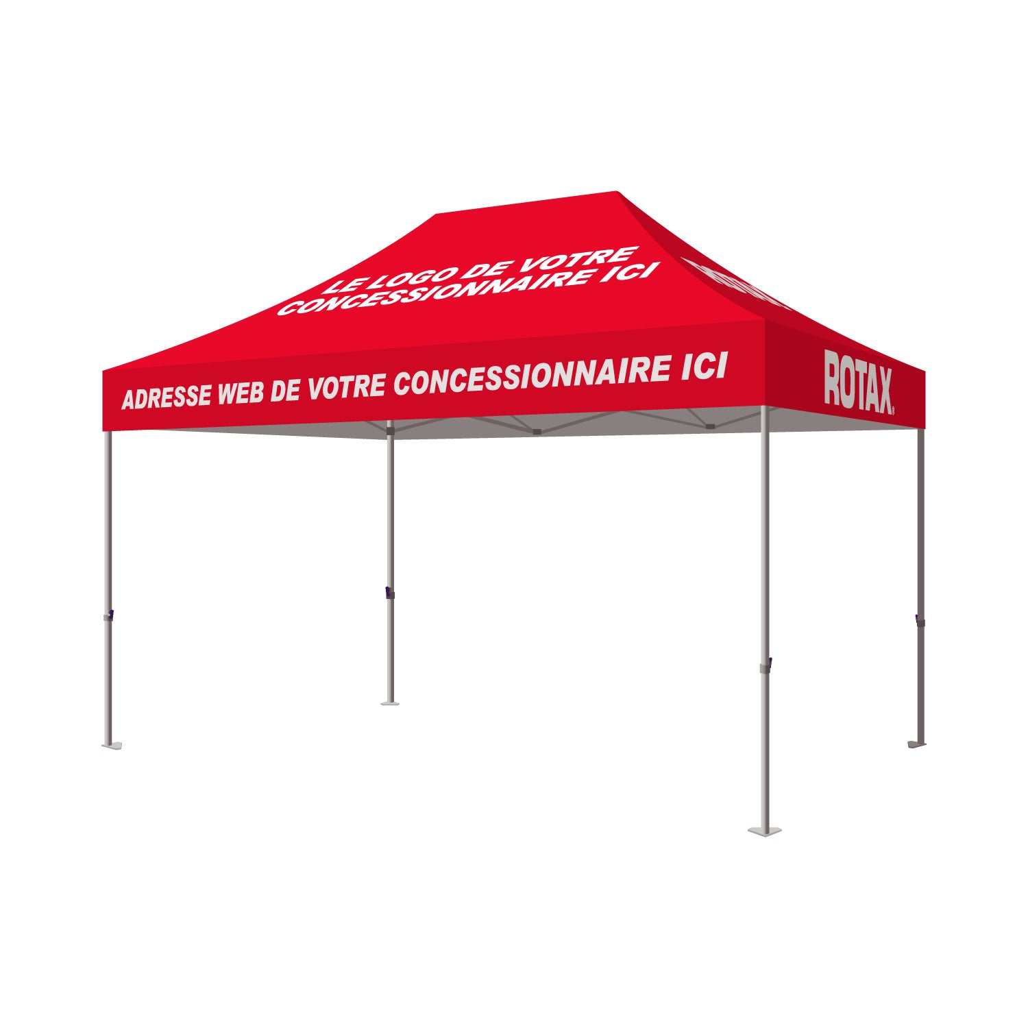 Chapiteau 10x15 BRP – Ensemble personnalisé