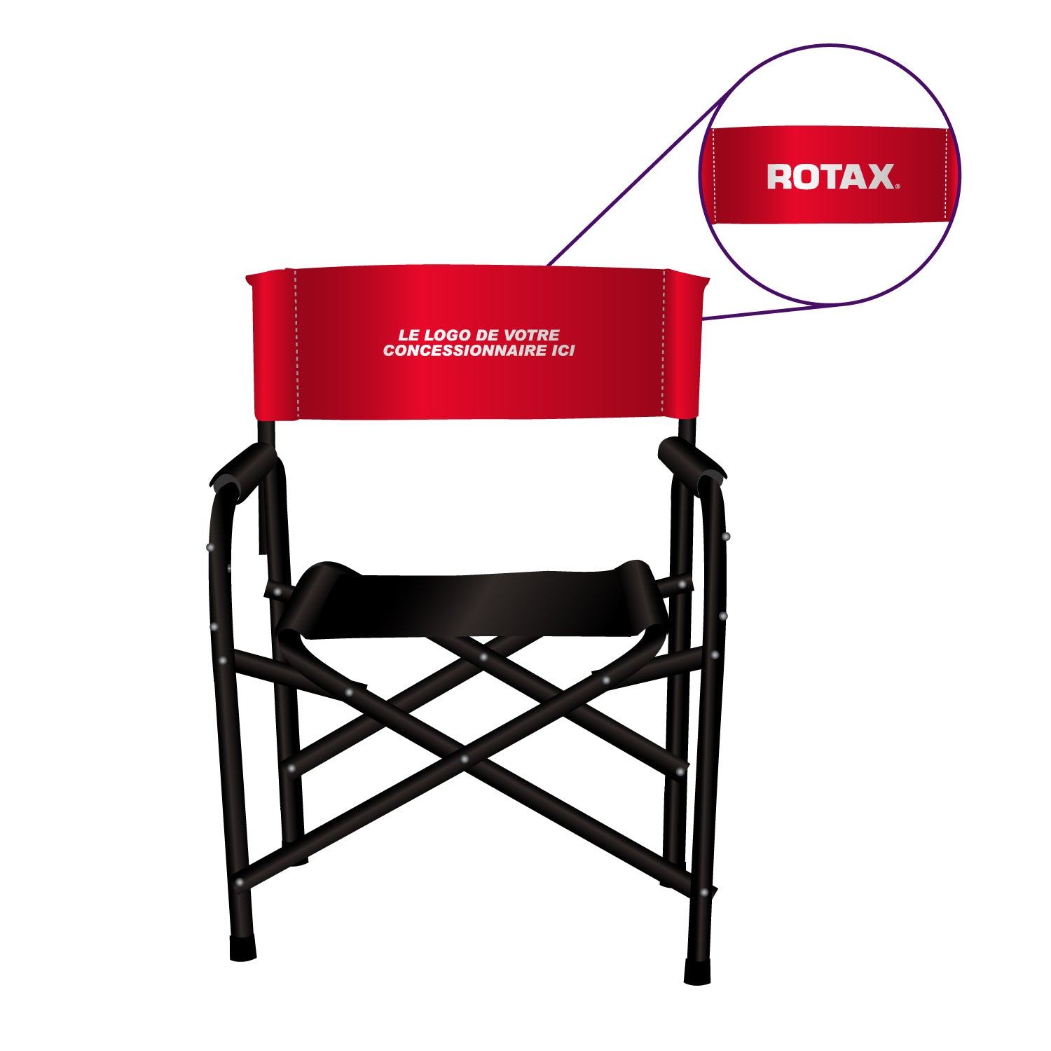 Chaise de réaliseur brp - personnalisee