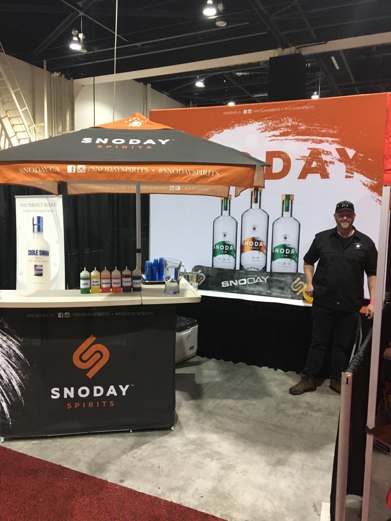 Custom Printed Portable Event Bar Set - Pop-Up Mobile Bar with Umbrella, Built-In Cooler & Stools
