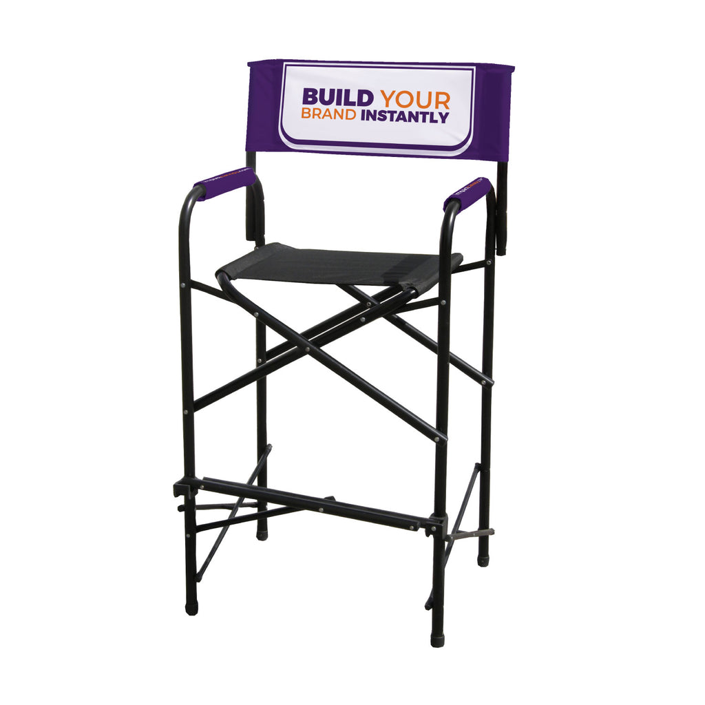 Chaise du directeur imprimé personnalisé