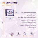 Custom Corner Flags for Sports Fields
