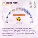 Custom Printed Impact Air Round Inflatable Arch