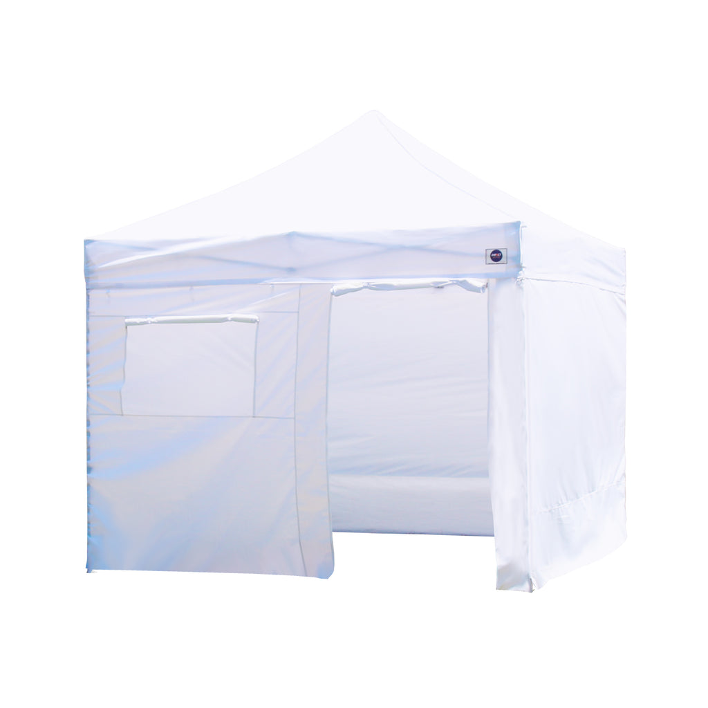 10x10 Pop up Canopy Tent Outdoor Market Canopy with Sidewalls / Weight Bags