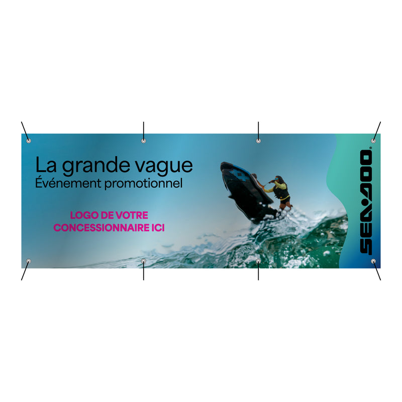 Banniare Sea-Doo  La grande vague