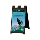Chevalet publicitaire Sea-Doo La grande vague