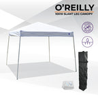 10x10 Slant Leg Pop Up Canopy Tent