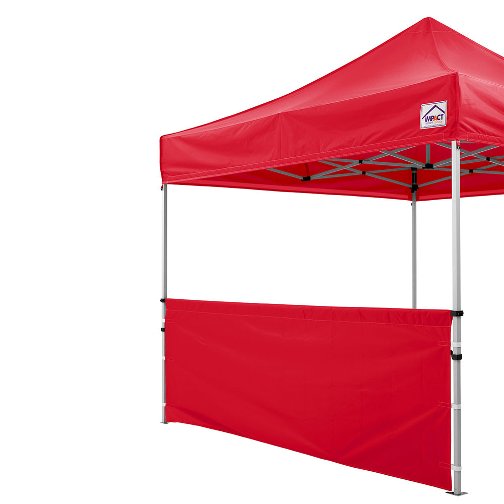 Solid Color 5', 8', 10' Half Walls (set of 2)
