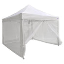 Screen Room Mesh Side Walls for 10x10 Pop up Canopy (SIDEWALLS ONLY)