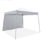 Tente à canopée pop-up 10x10 à la jambe avec un mur de soleil