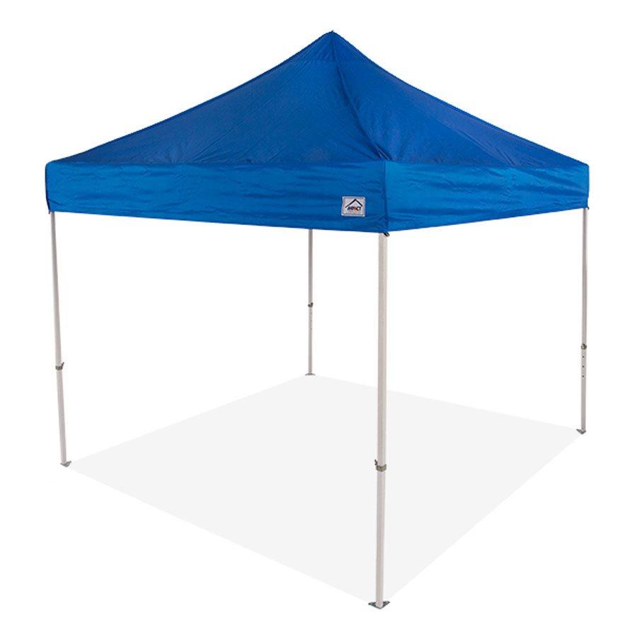 10x10 Industrial Steel Pop Up Canopy Tent with Roller Bag - DS