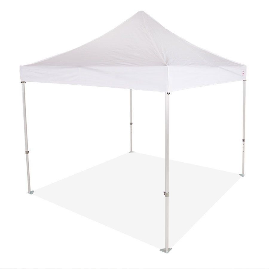 10x10 Industrial Aluminum Pop up Canopy Tent with Roller Bag - ML