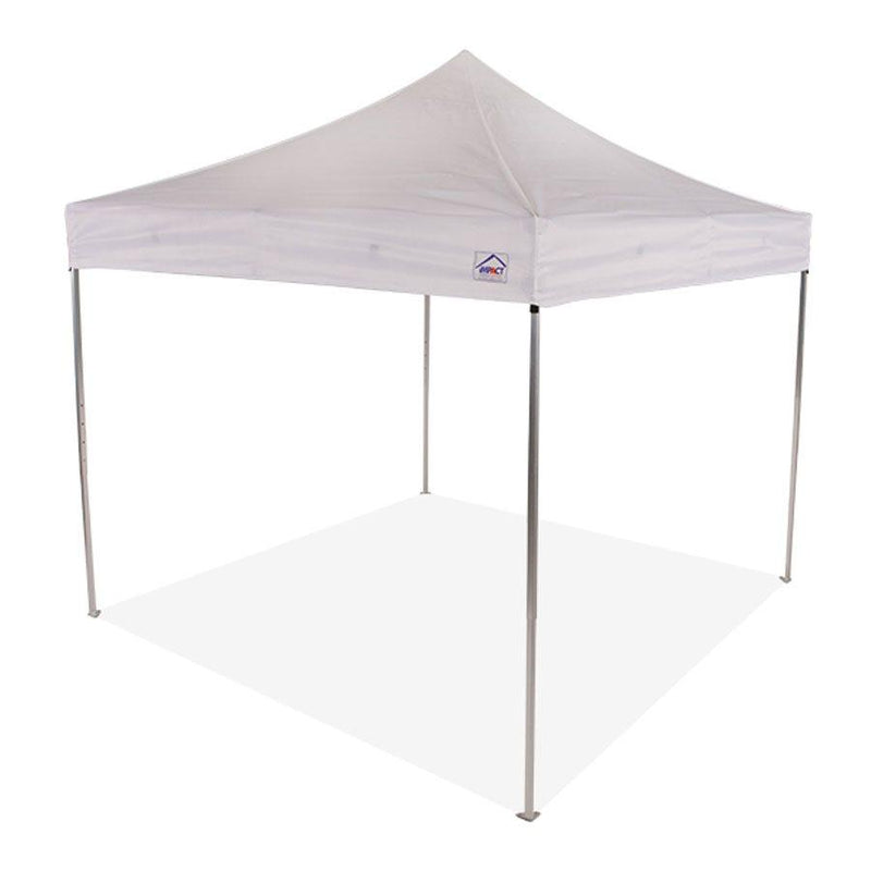 10x10 Industrial Steel Pop Up Canopy Tent with Roller Bag - DS