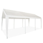 Top de remplacement de l'auto portable 10x20 uniquement - blanc avec des jupes de jambe