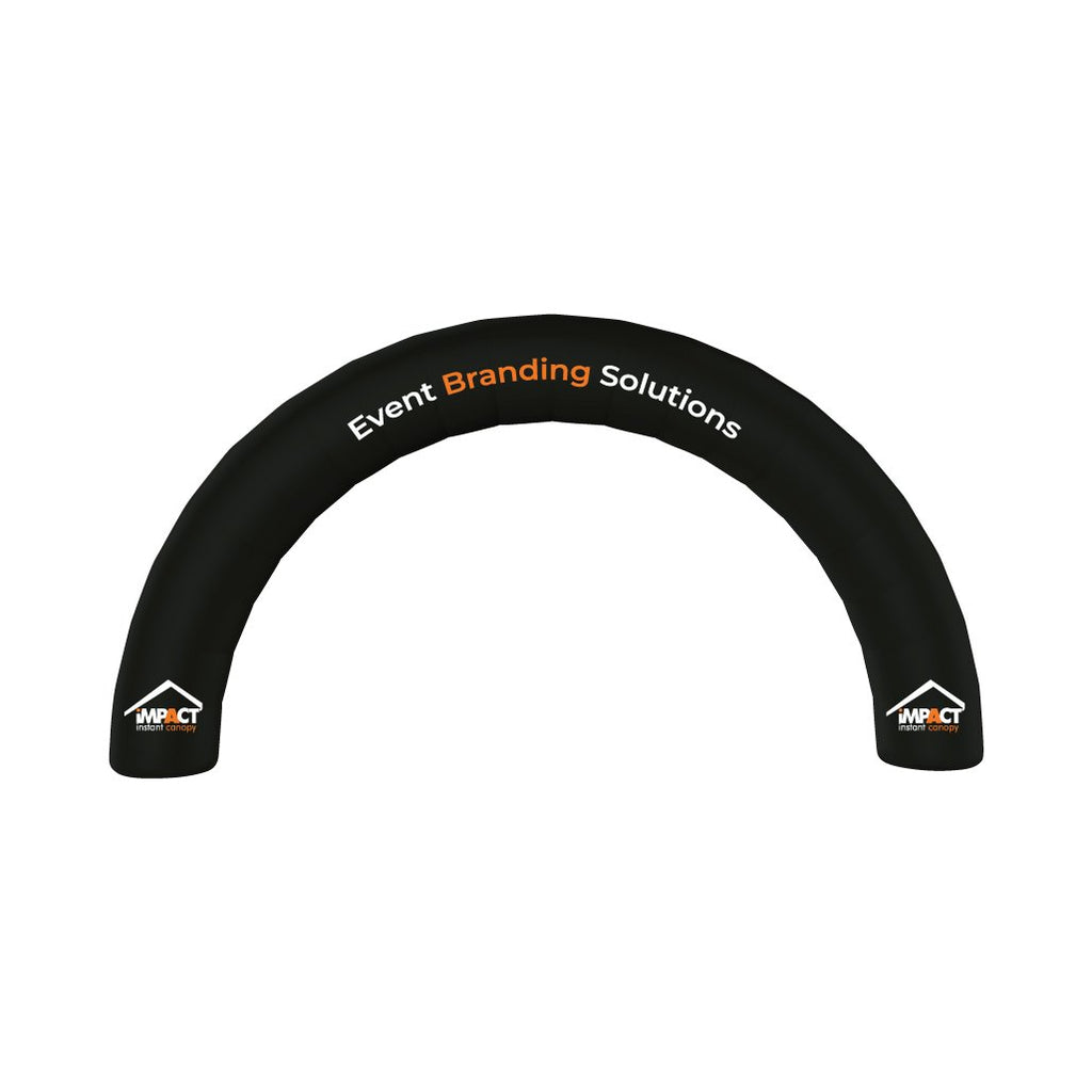 Custom Printed Impact Air Round Inflatable Arch