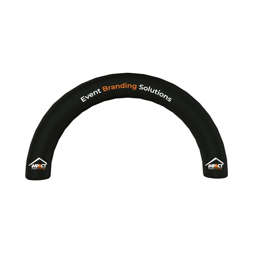 Custom Printed Impact Air Round Inflatable Arch