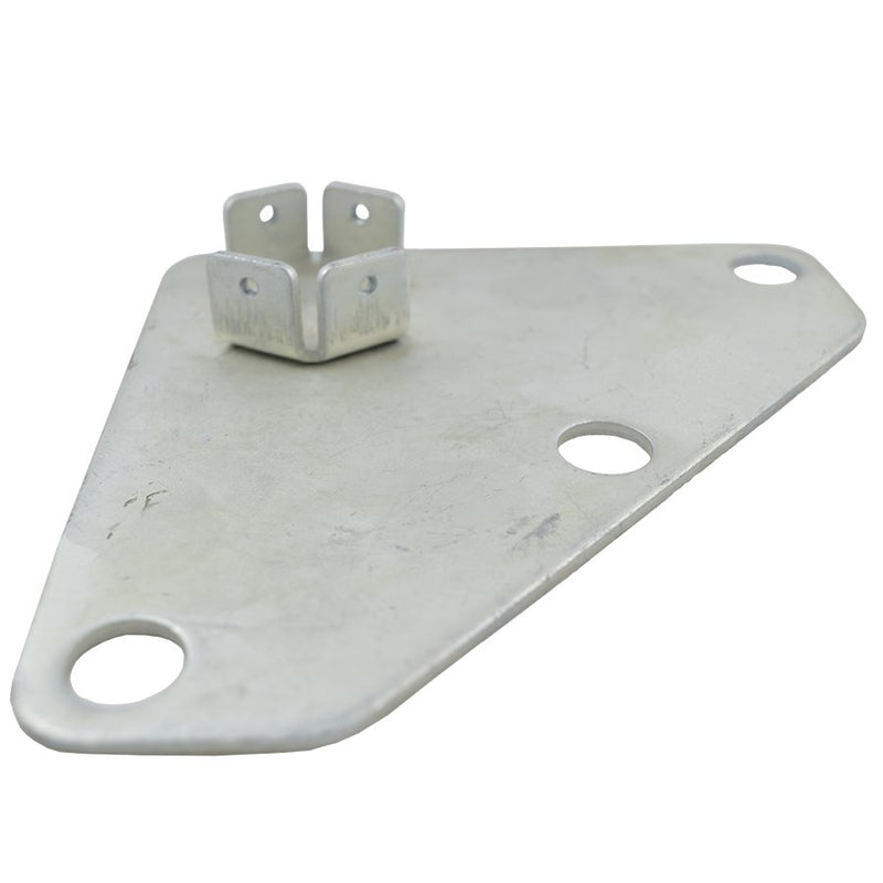 M Frame Part B. Steel Foot Pad with Aluminum Inner Leg, Replacement Part