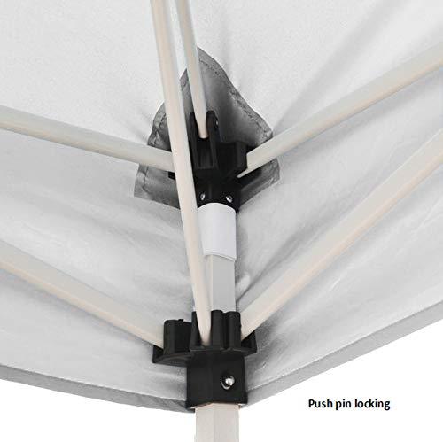 10x10 Slant Leg Pop Up Canopy Tent
